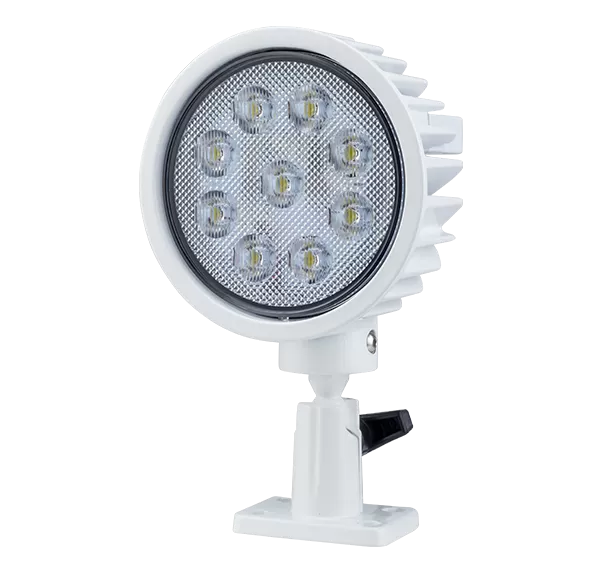 E2211S 5"White Marine handle + 360" rotation flood work light
