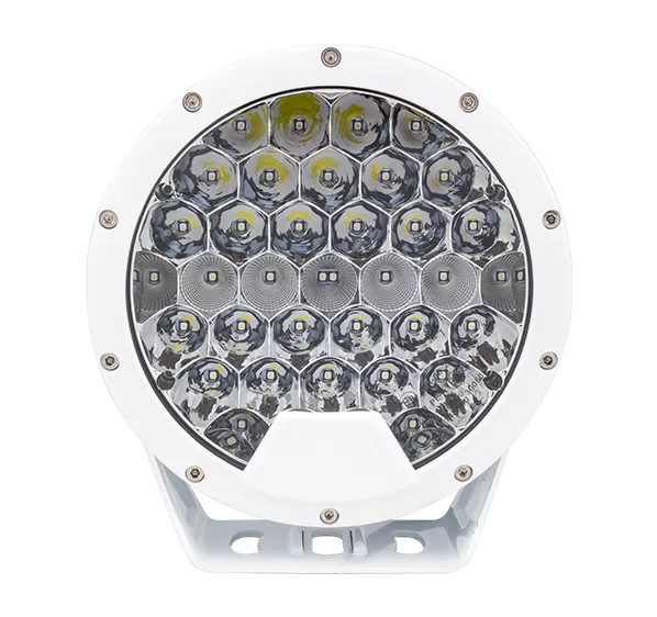 E2246-7” Round Auxiliary Combo White Marine Light