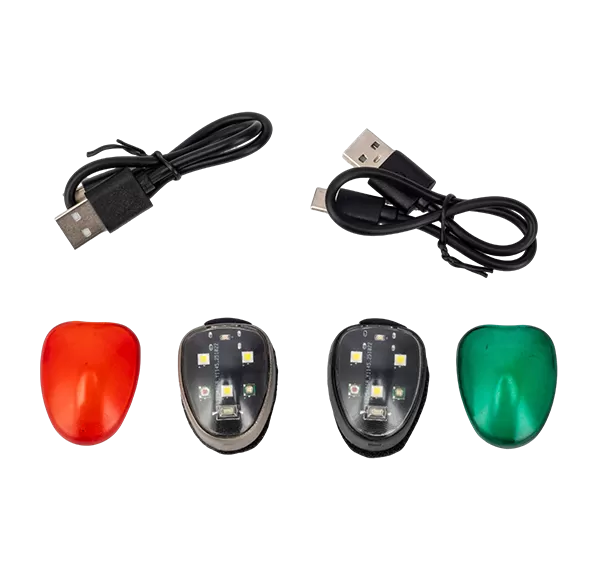 E8601 1.5"Drone Anti-Collision Strobe Light 3-Mile 360° Omnidirectional